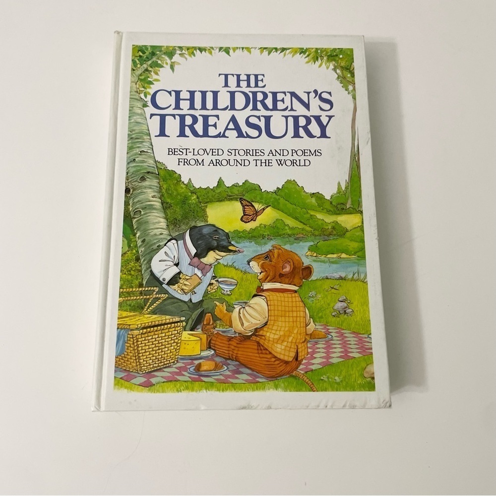 Vtg The Children's Treasury Best-Loved Stories And Poems From Around The World